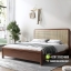 Model Tempat Tidur Minimalis Rotan