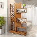 Partisi Kayu Jati Ruang Tamu Minimalis