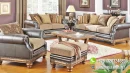 Sofa Tamu Mewah Jepara Kulit Imitasion