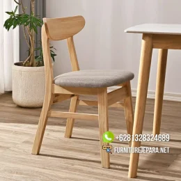 Kursi Cafe Kayu Jati Sandaran Nyaman