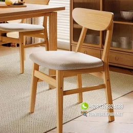 Kursi Cafe Minimalis Jati Jepara
