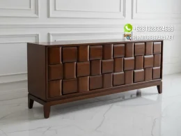 Harga Bufet Jati Minimalis Estetika Rumah Minimalis