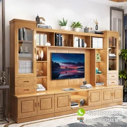 Best Model Lemari TV Minimalis Terbaru Jepara